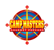 CAMP MASTERS Popcorn Logo