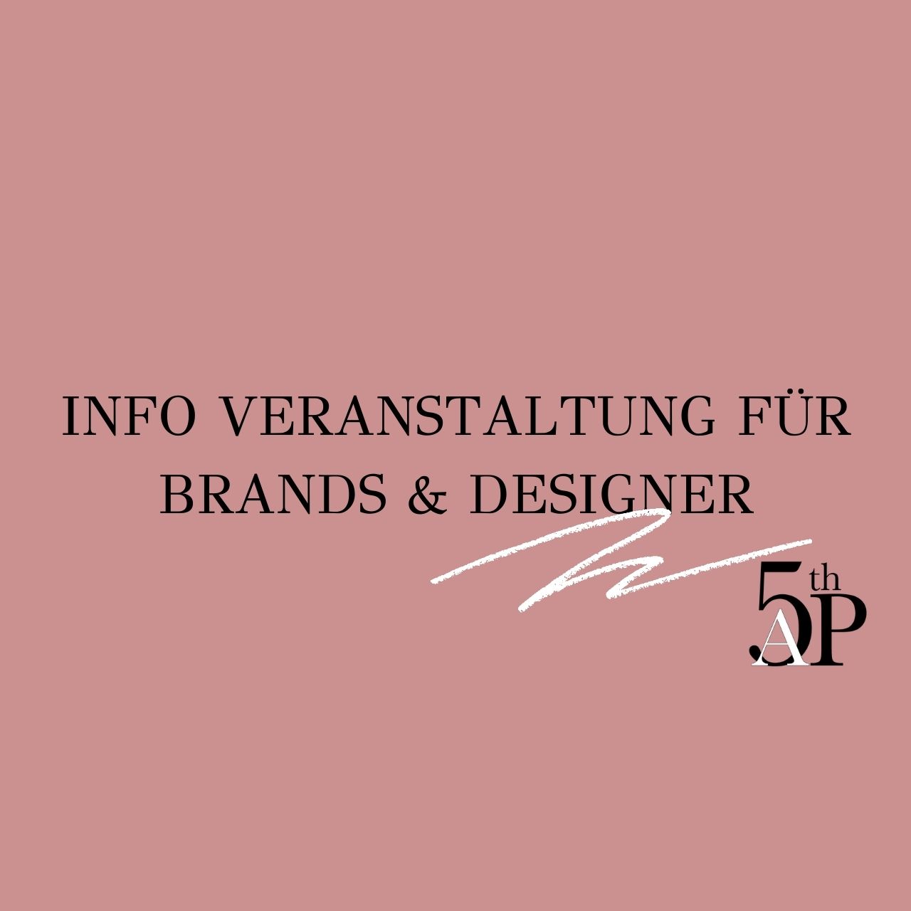 Info-Veranstaltung für Brands & Designer*/innen der Veranstaltungsreihe „BRANDS MEET FASHION & MORE“ 